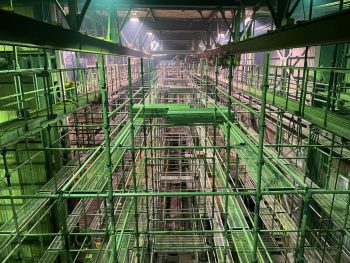 大阪府泉大津市 内部足場仮設工事